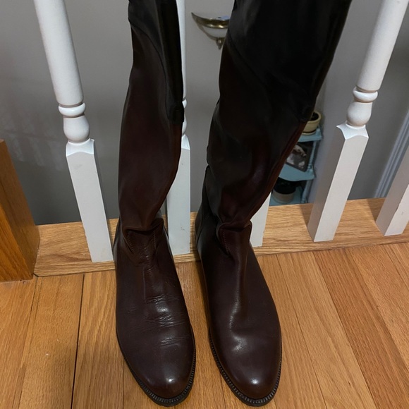Tall equestrian style boots - Picture 2 of 5